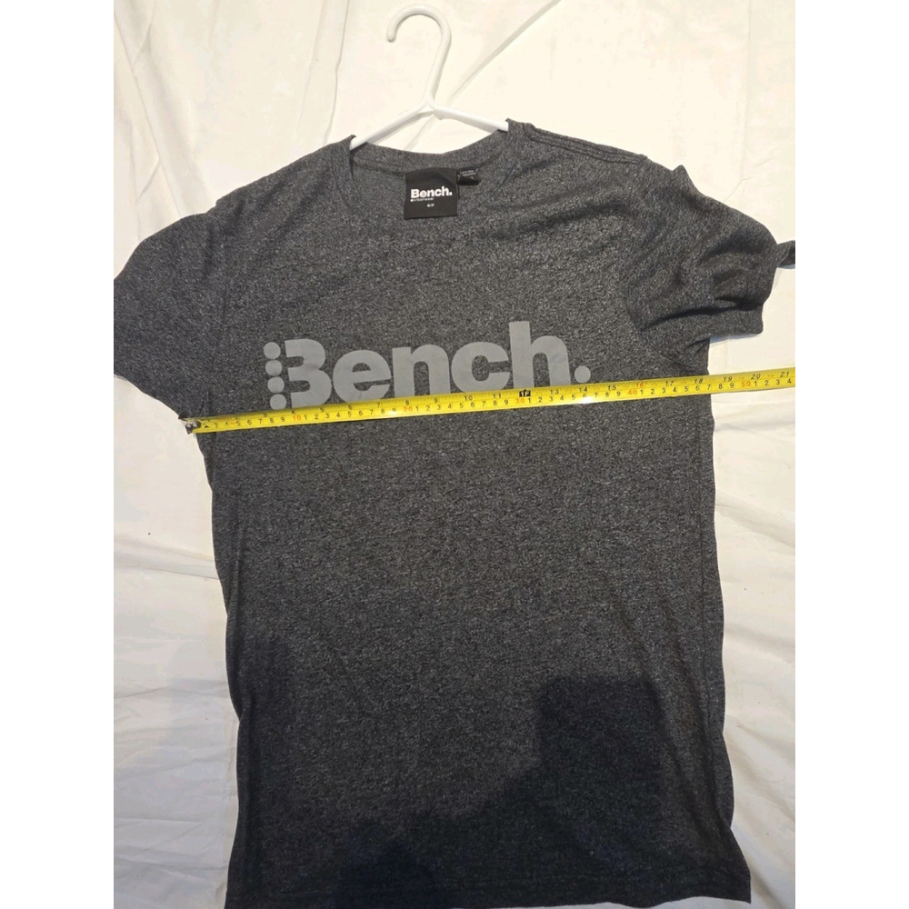 Bench Urbanwear Women T-Shirt Gray Size Small Pre-Owned - Picture 6 of 7